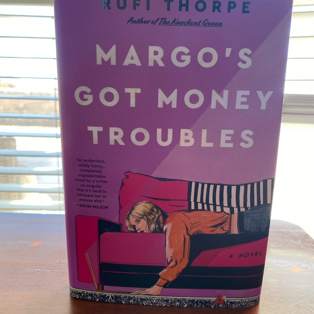 Margo's Got Money Troubles Book with Purple Cover Hardcover
